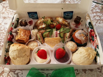 Bed and Breakfast Dorset Willows Tearoom Dorset Birthday Tea Box